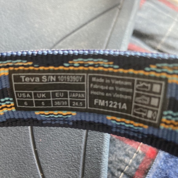 NWT Teva’s with hurricane straps size 6 men’s size 8 women’s - Picture 7 of 7